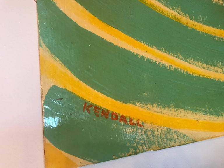 Richard Kendall Original Large Oil Painting Midcentury Abstract Art at