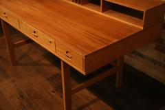 Jens Quistgaard Teak Flip Top Desk Designed for Lovig