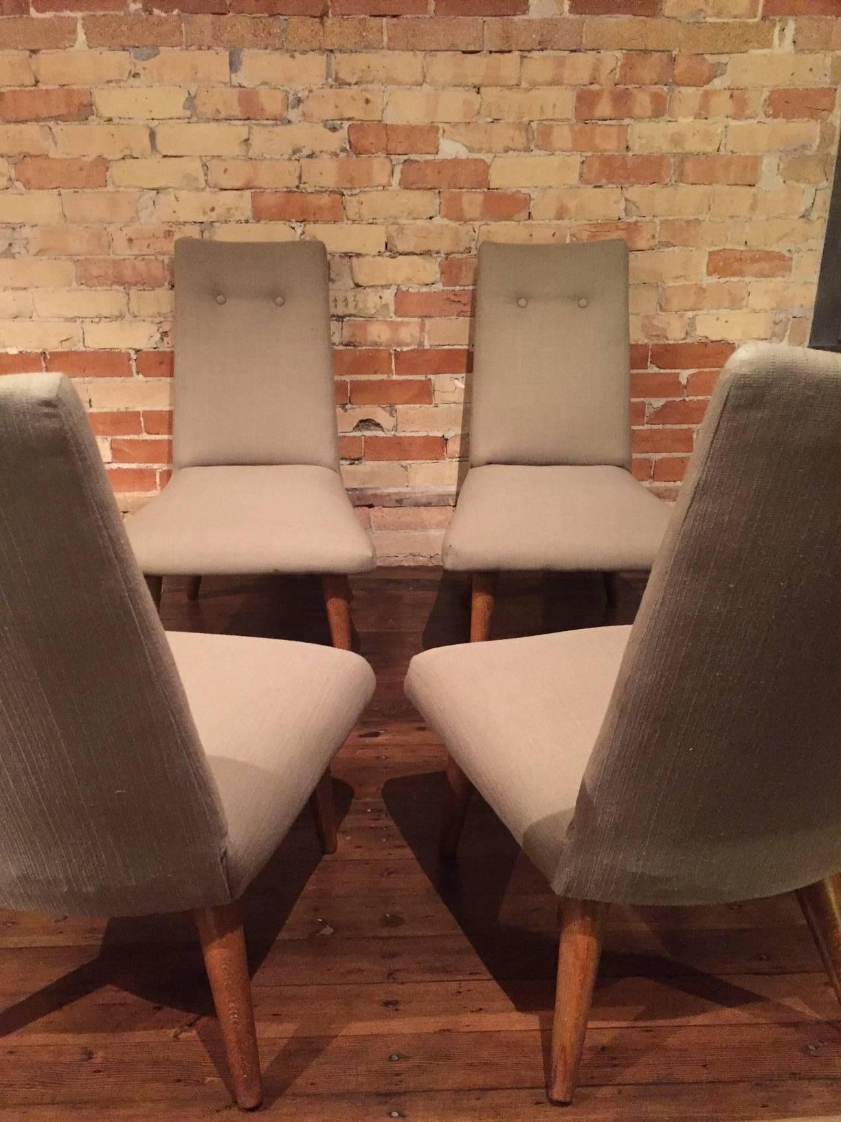 Four Adrian Pearsall Conversational Chairs Model 1548 C for Craft Associates In Good Condition In Salt Lake City, UT