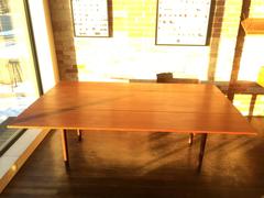 Borge Mogensen Large Teak Harvest Style Drop Leaf Dining Table