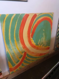 Richard Kendall Original Large Oil Painting Midcentury Abstract Art