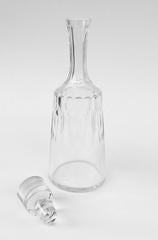 French Baccarat D'assas Pattern Cut Crystal Decanter and Stopper