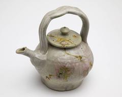 American John Glick Studio Pottery Teapot and Cover Plum Tree Pottery