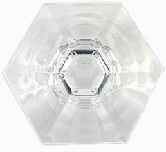 French Baccarat Crystal Harcourt Pattern Wine Glasses, Set of 11