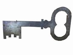American Sheet Metal Folk Art Key Trade Sign