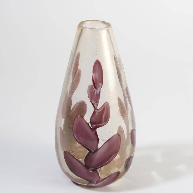 Mid-Century Modern Rare Vase Barovier & Toso, 1950 For Sale