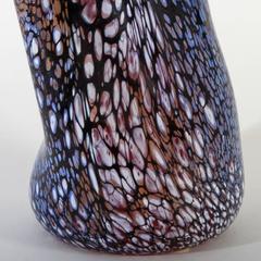 Unique Vase Tom Philabaum-Carlson, USA, Signed 1985, Studioglas