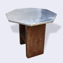 Pair of Mid-Century Octagonal End Tables