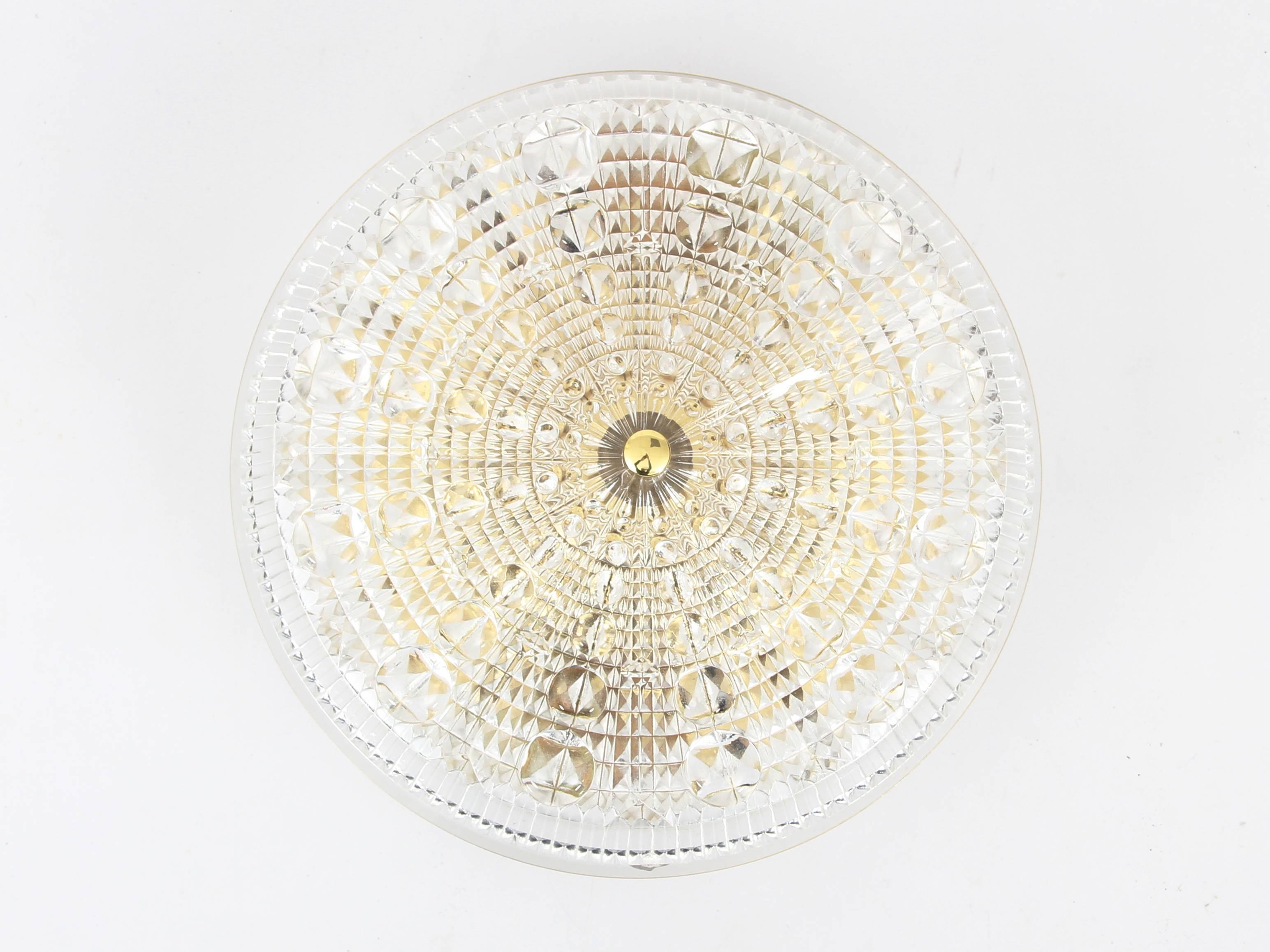 Mid-Century Modern Ceiling Light by Carl Fagerlund Model Cristal Design  For Sale 1
