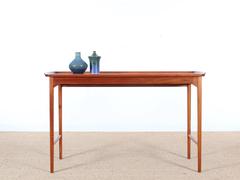 Mid-Century Modern Console in Mahogany by Carl Malmsten