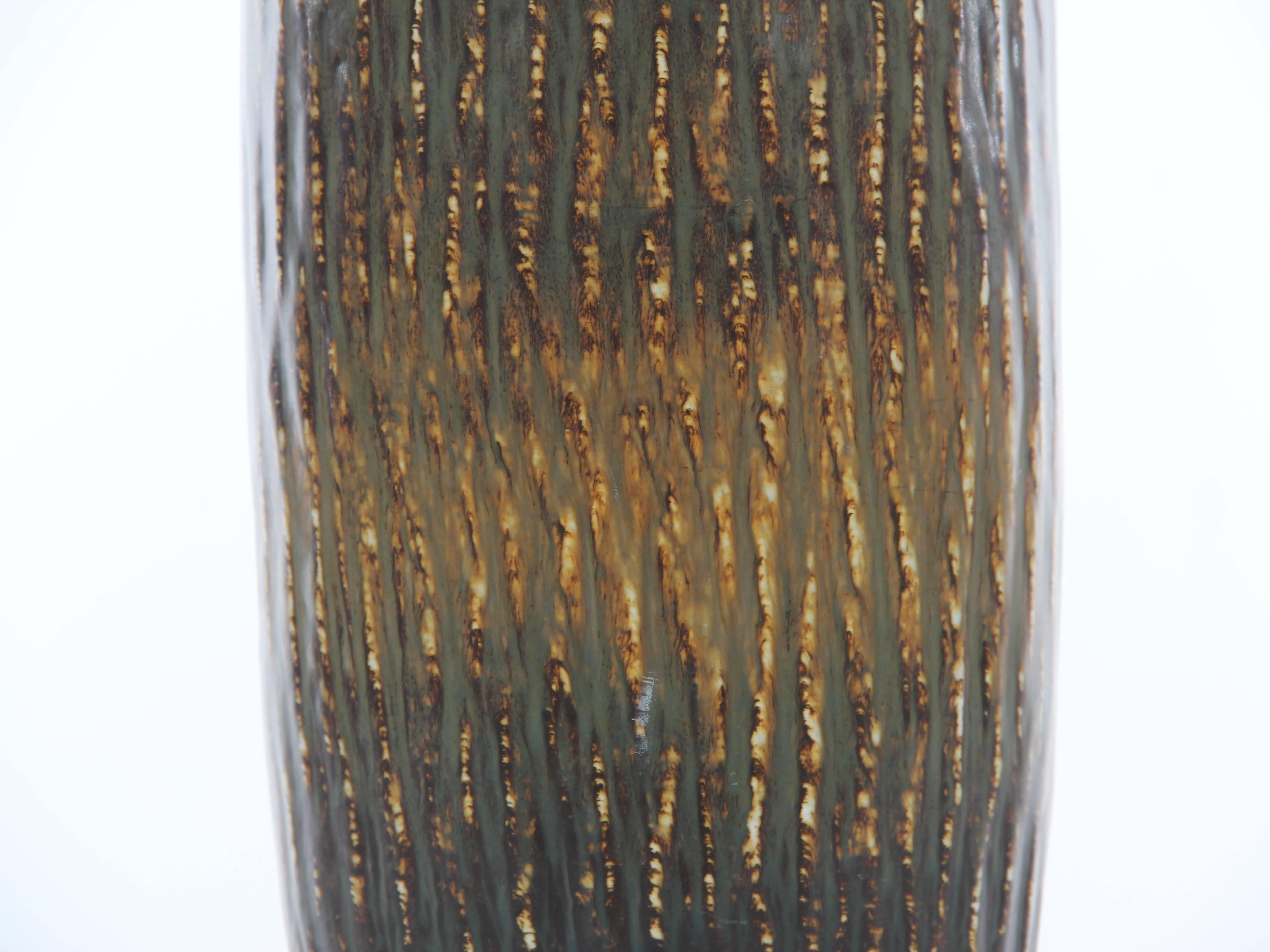 Céramique Grand vase scandinave moderne du milieu du siècle dernier, par Gunnar Nylund en vente