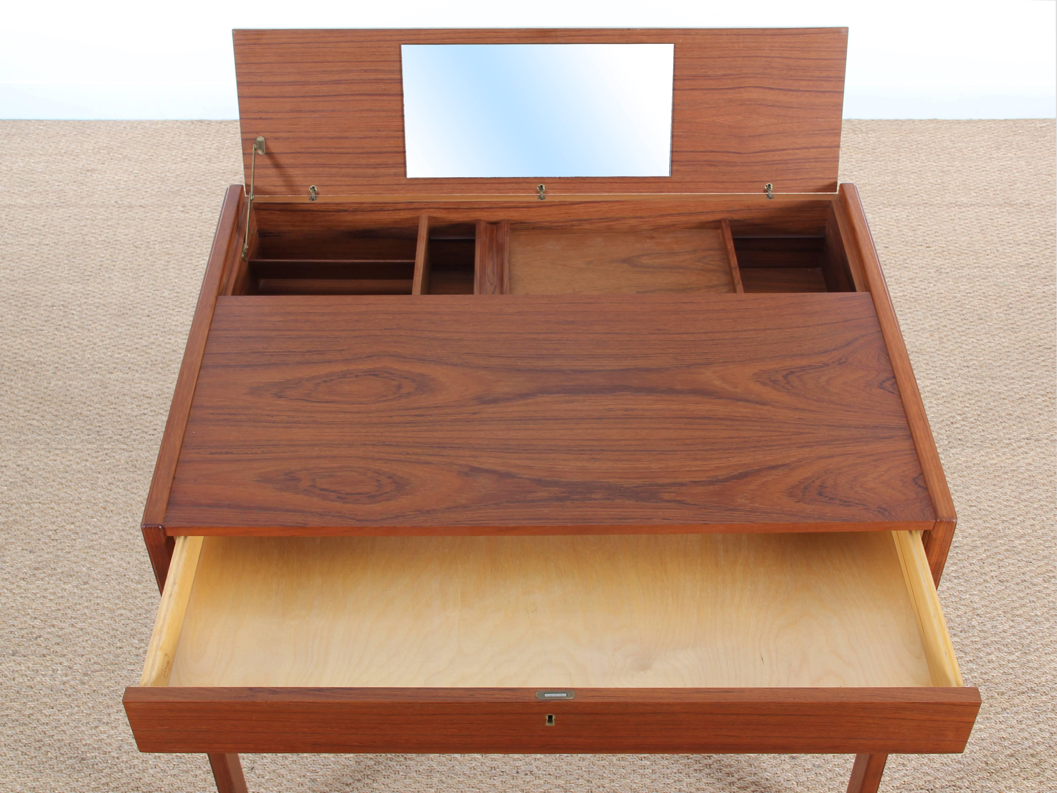 Mid-20th Century Mid-Century Modern Desk in Teak by Arne Walh Iversen model 82