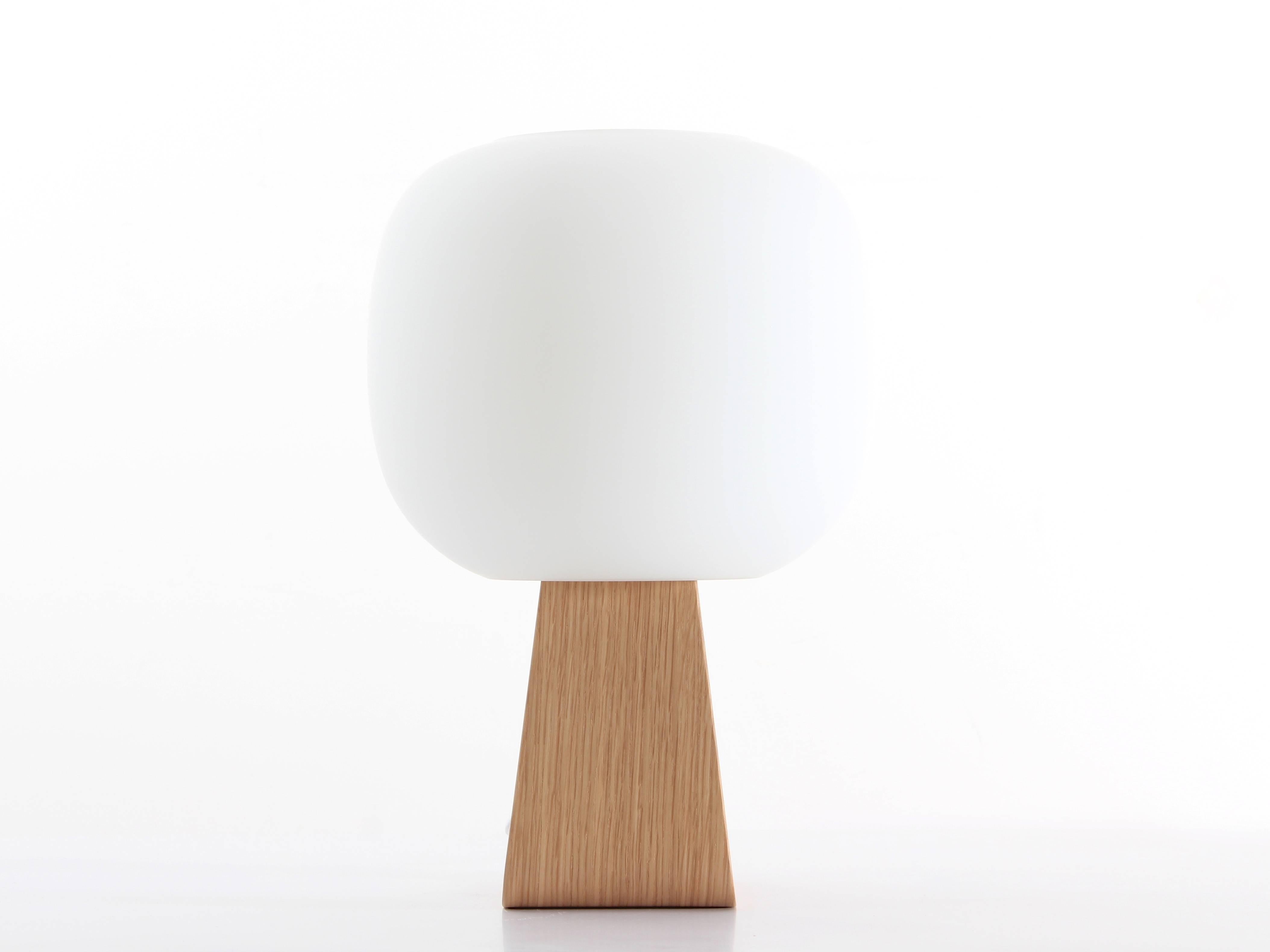 Scandinavian small table lamp poplar plywood and oak Toad model for Timo Niskanen Himmee. comtempotraine design. New product. Works with E14 bulbs.

Timo Niskanen is a young designer of the finnish avant-garde, the Møbler Gallery met in Stockholm.