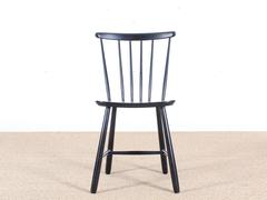 Mid-Century Modern Scandinavian Set of Six Nesto Dining by Nässjö Stolfabrik