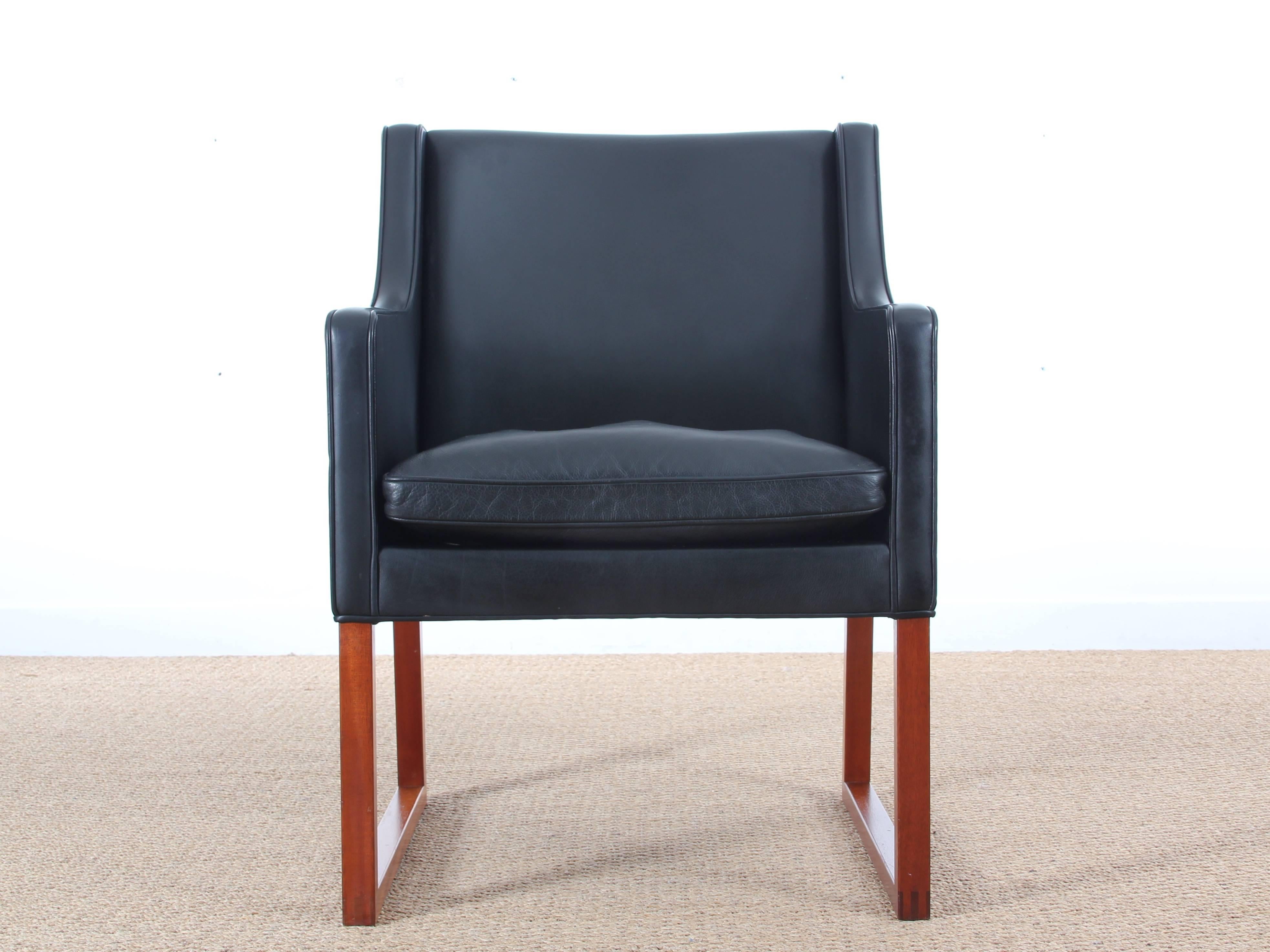 Danish Mid-Century Modern Pair of Armchair Model 3246 by Børge Mogensen for Fredericia
