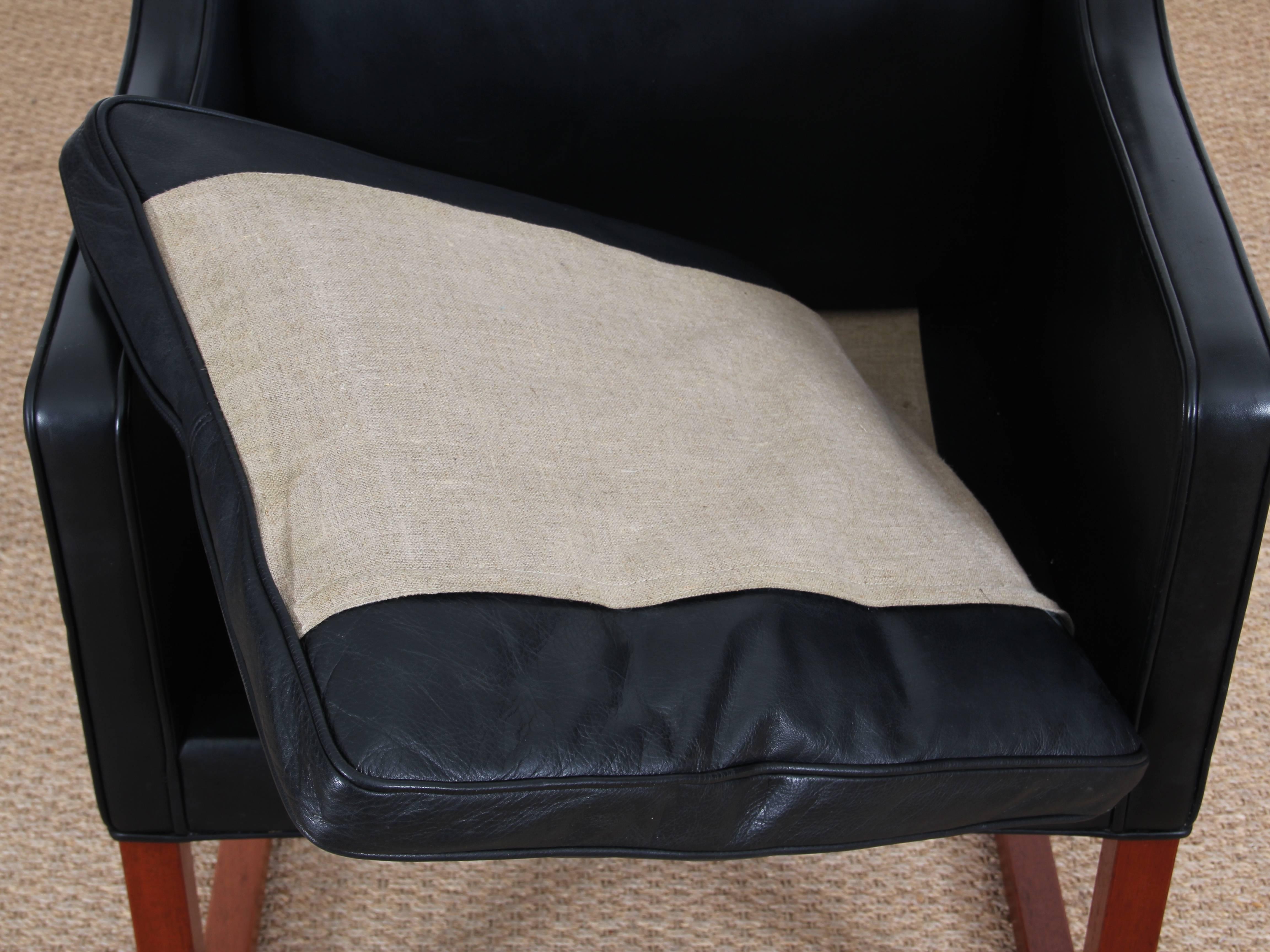 Mid-Century Modern Pair of Armchair Model 3246 by Børge Mogensen for Fredericia 3