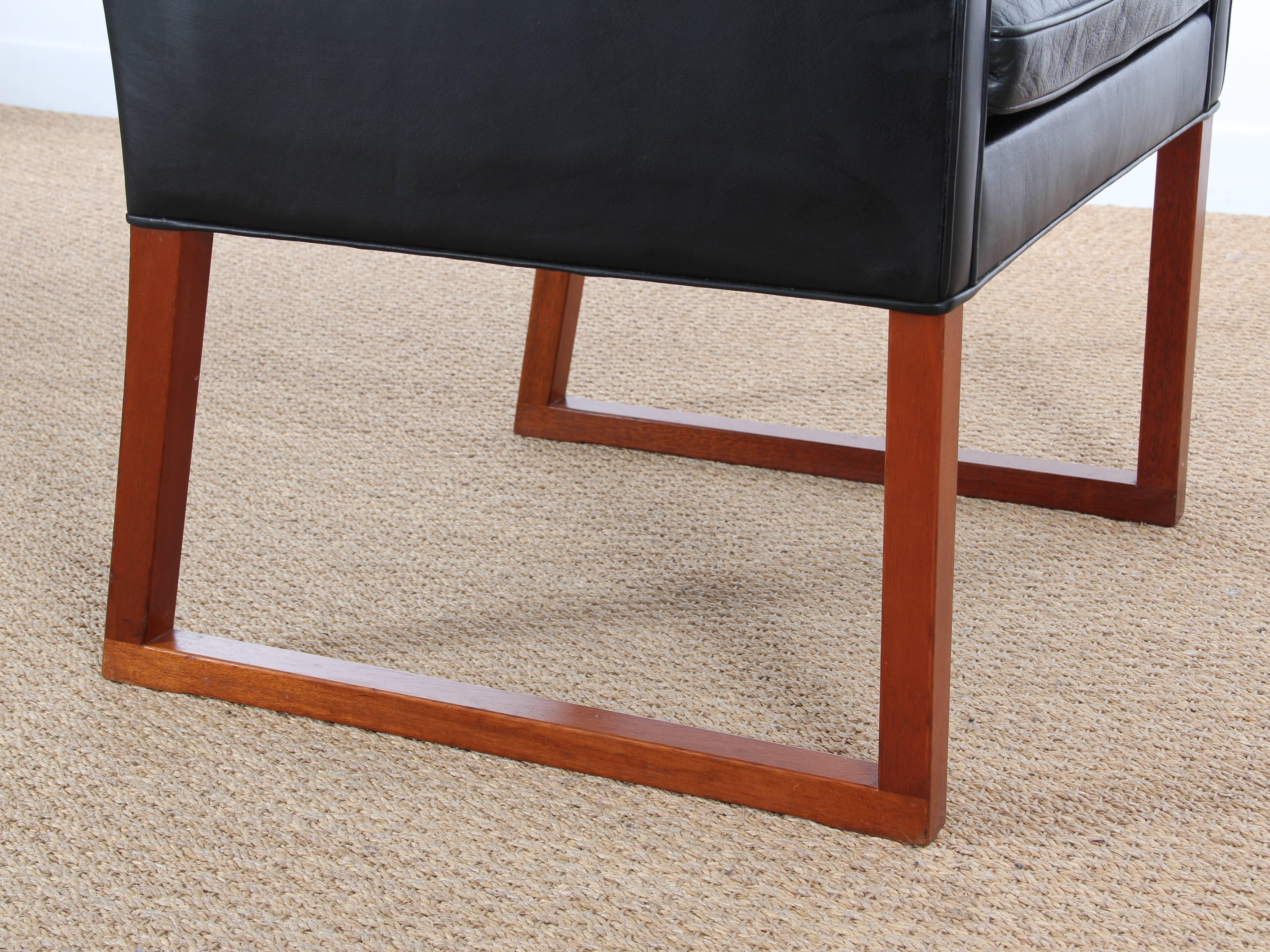 Mid-Century Modern Pair of Armchair Model 3246 by Børge Mogensen for Fredericia 2