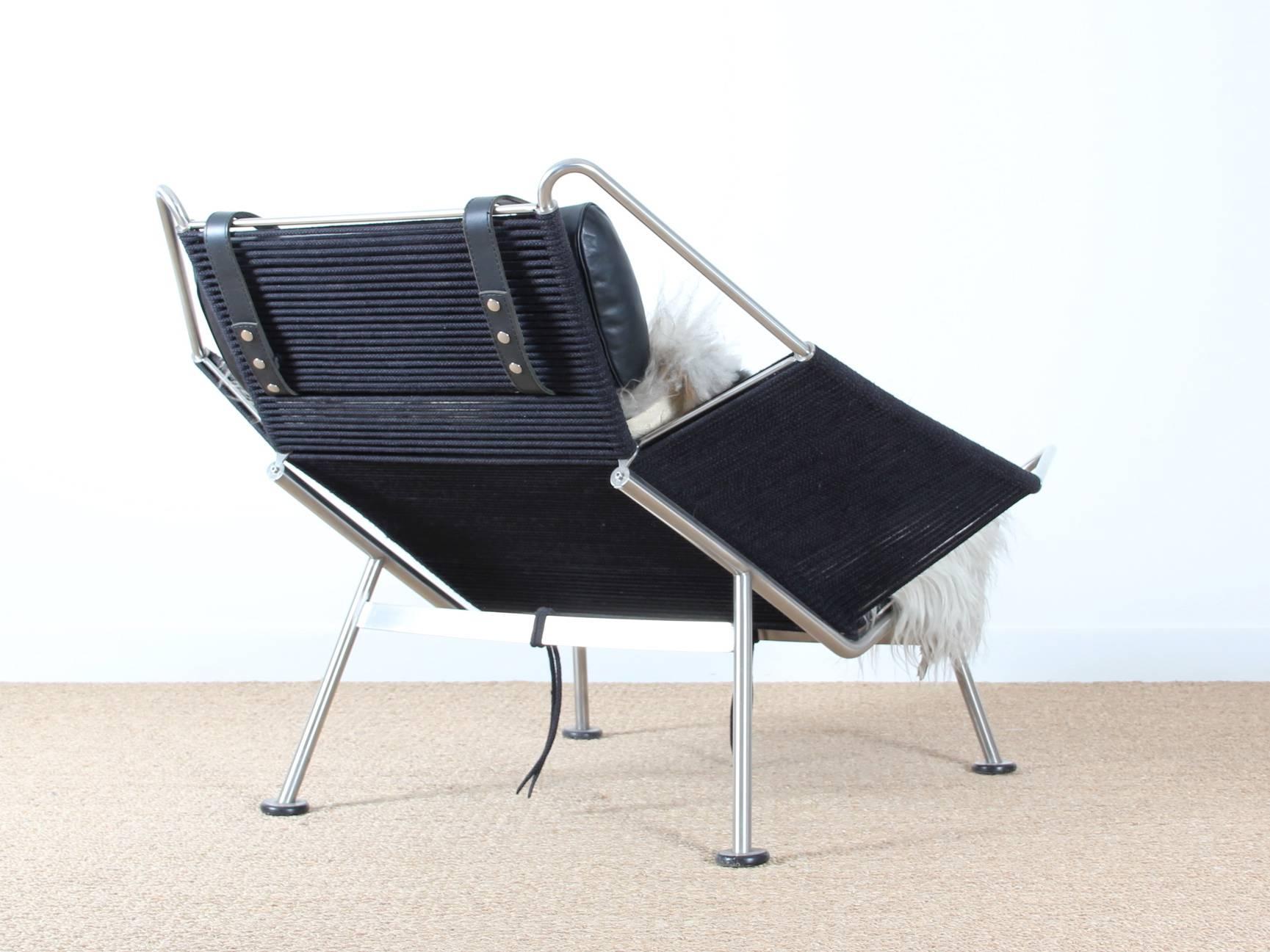 Sillón Flag Halyard PP 225 de Hans Wegner Nueva Edición Danés en venta