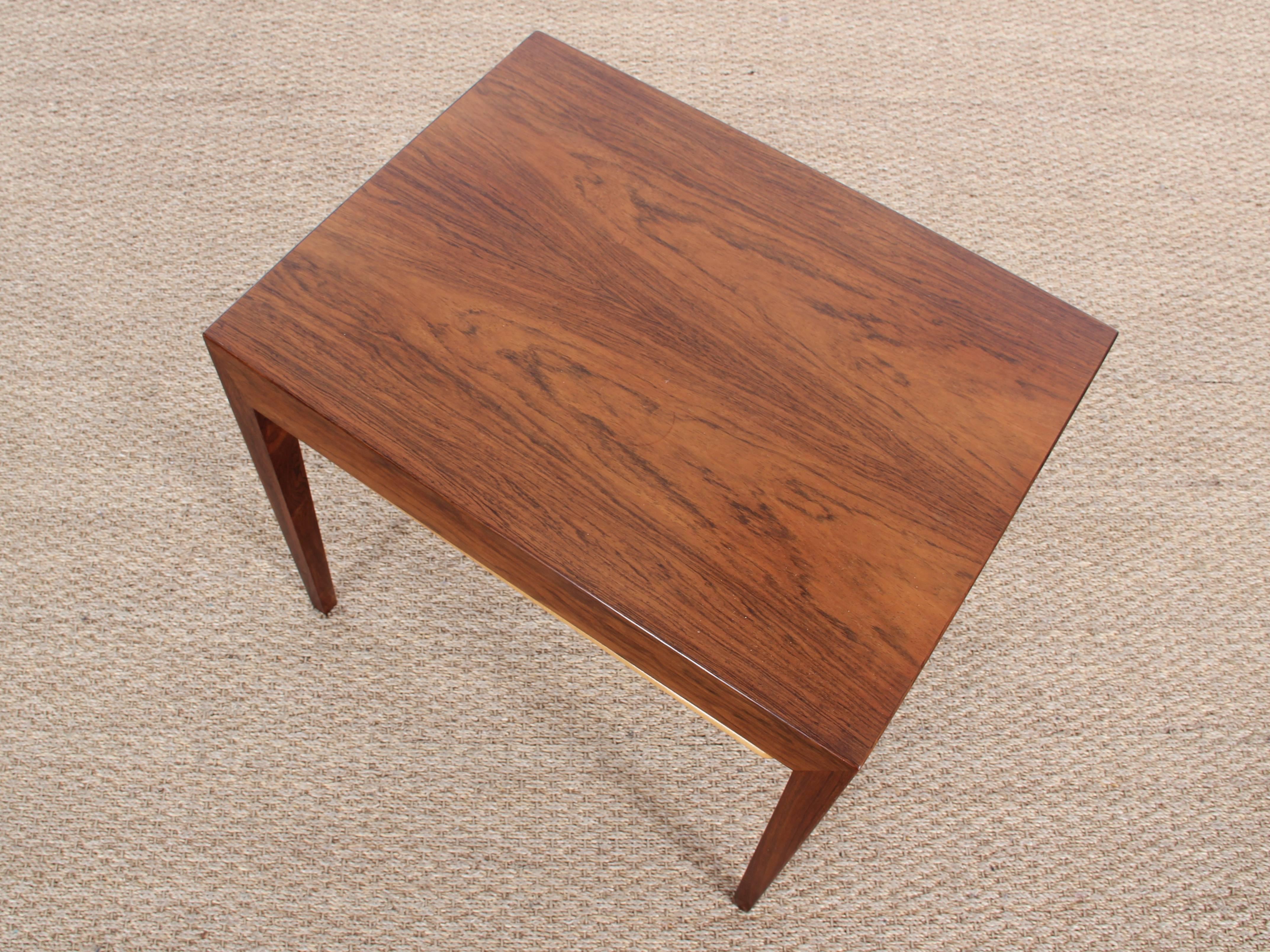 Mid-20th Century Rosewood Sewing Table by Severin Hansen