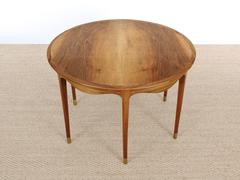 Mid-Century Modern Large Coffee Table in Walnut by Ole Wanscher