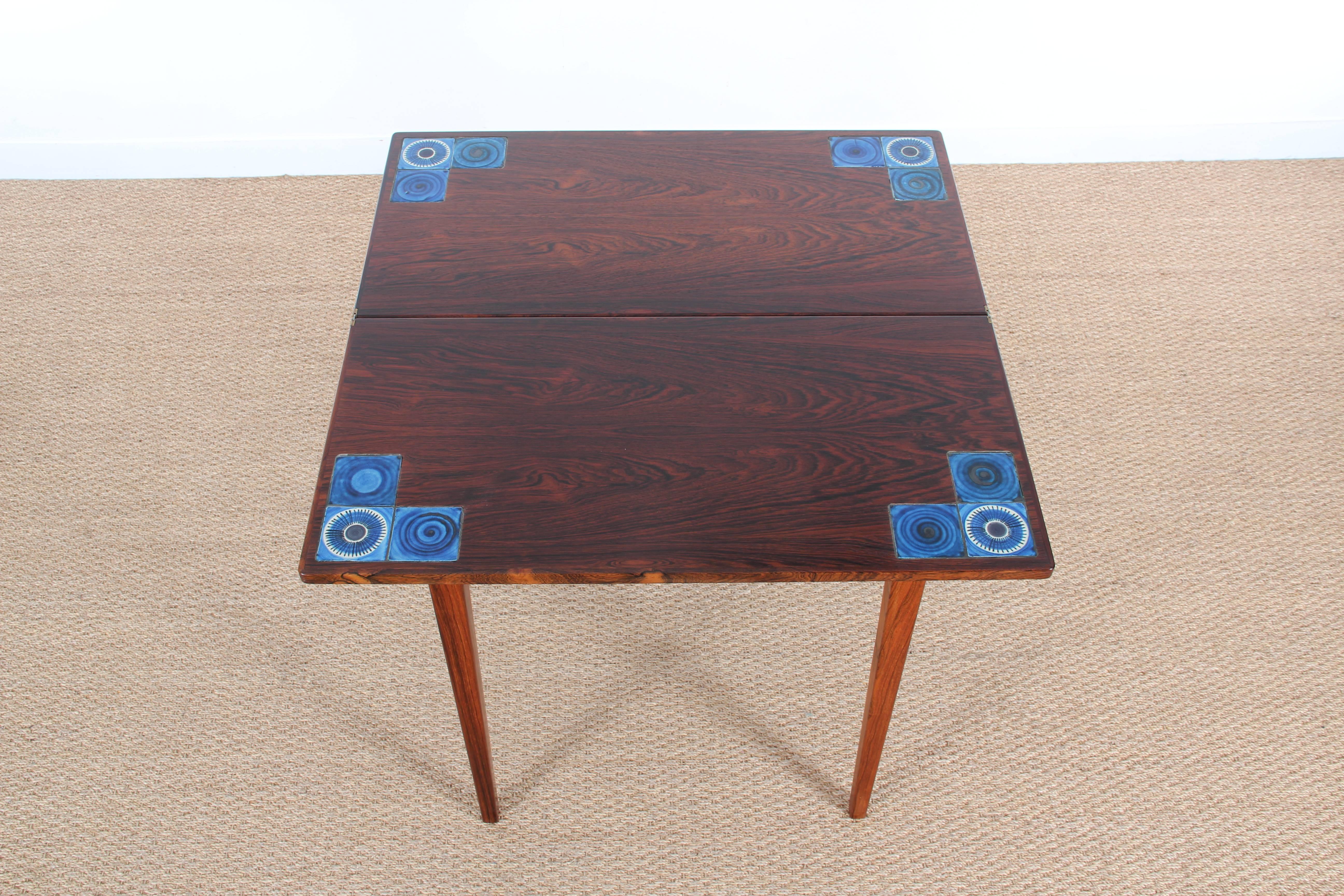 Mid-Century Modern Console Table in Rosewood 2