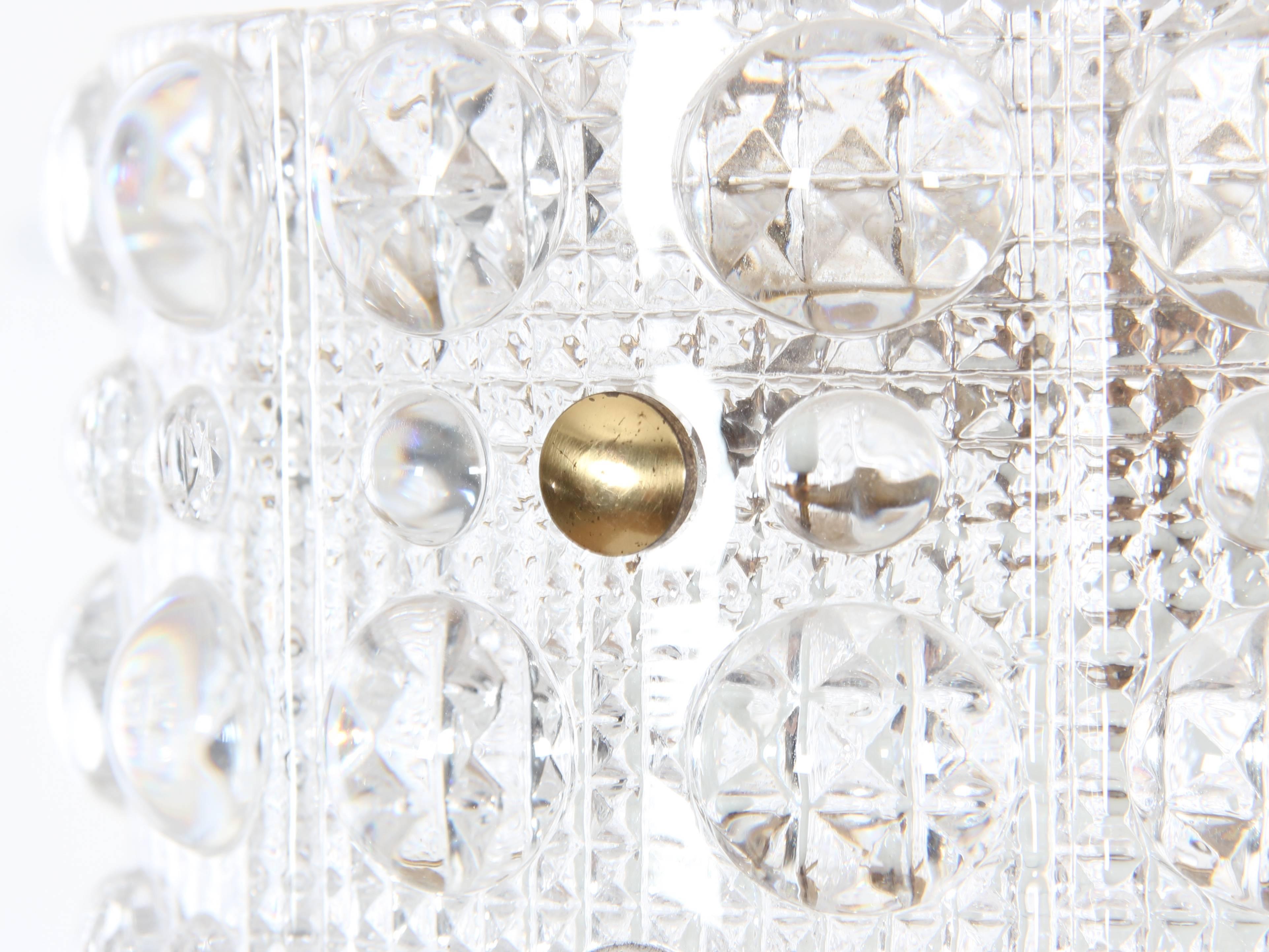 Vetro Lampada a sospensione moderna di metà secolo di Carl Fagerlund Model Cristal Design in vendita