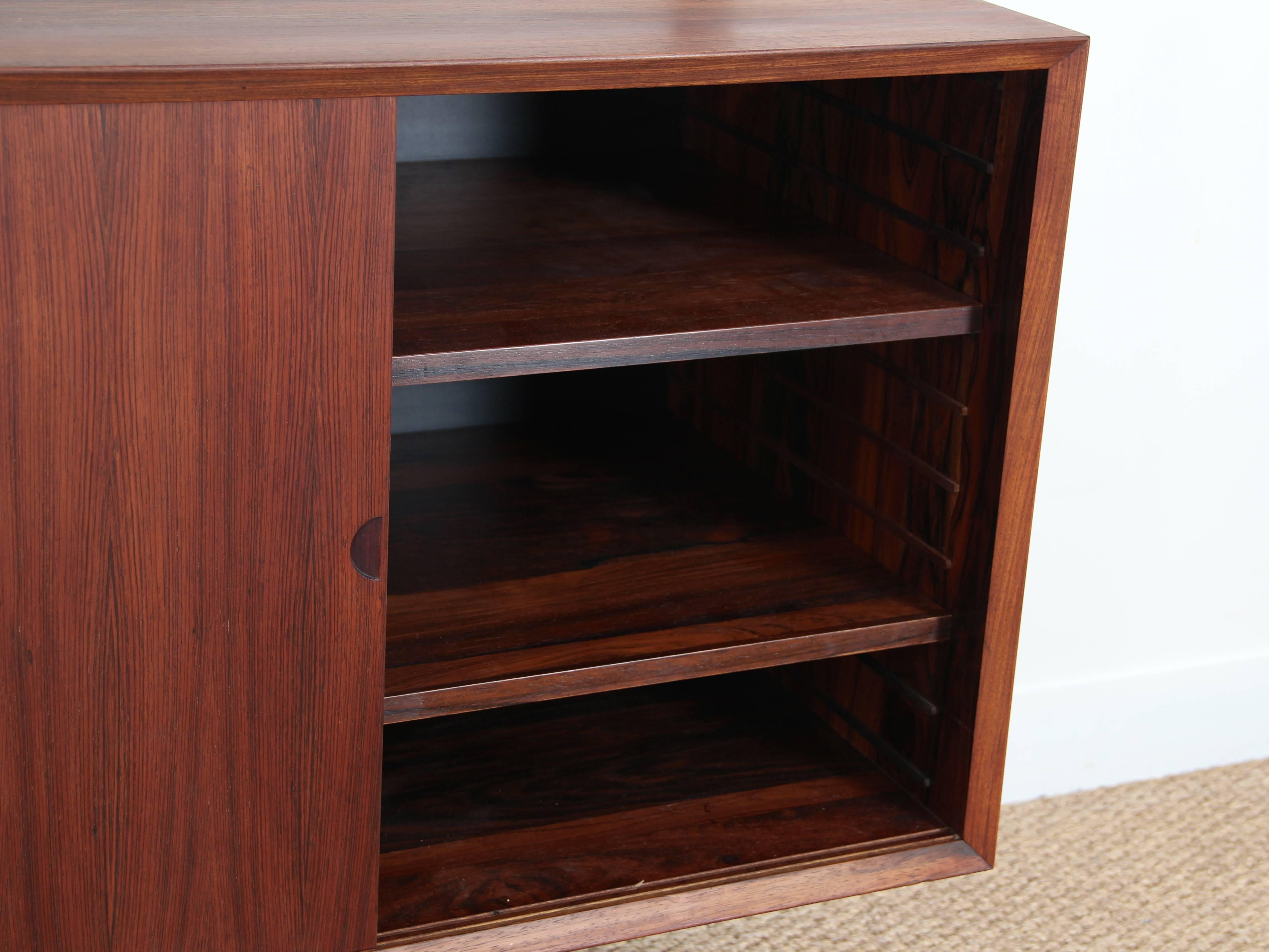 Mid-Century Modern Scandinavian Wall System Cado in Rio Rosewood 3
