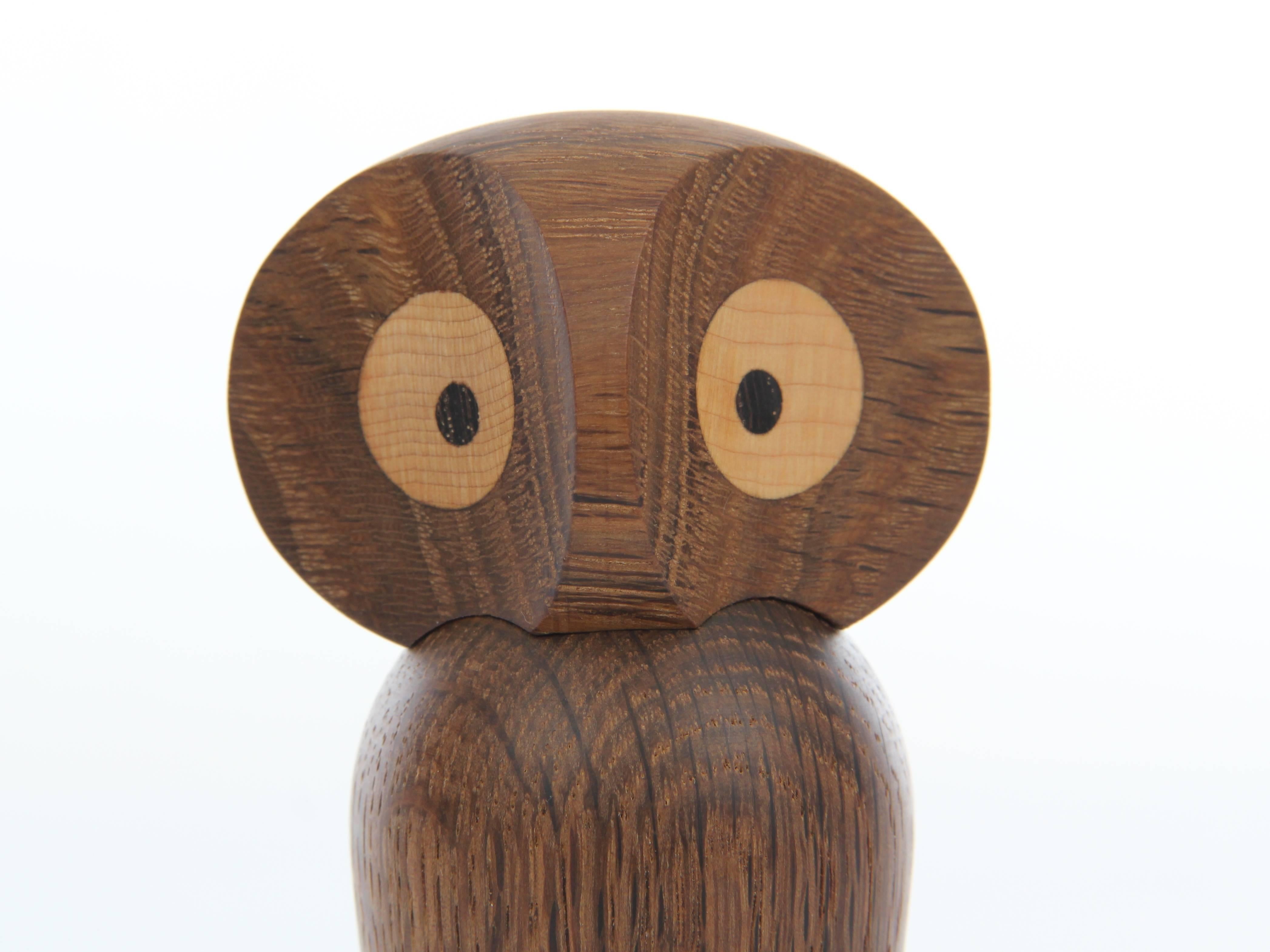 Owl in Smoked Oak by Paul Anker Hansen, New Edition 2