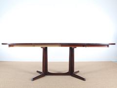 Mid-Century Modern Dining Table in Rosewood 6-10 Seats