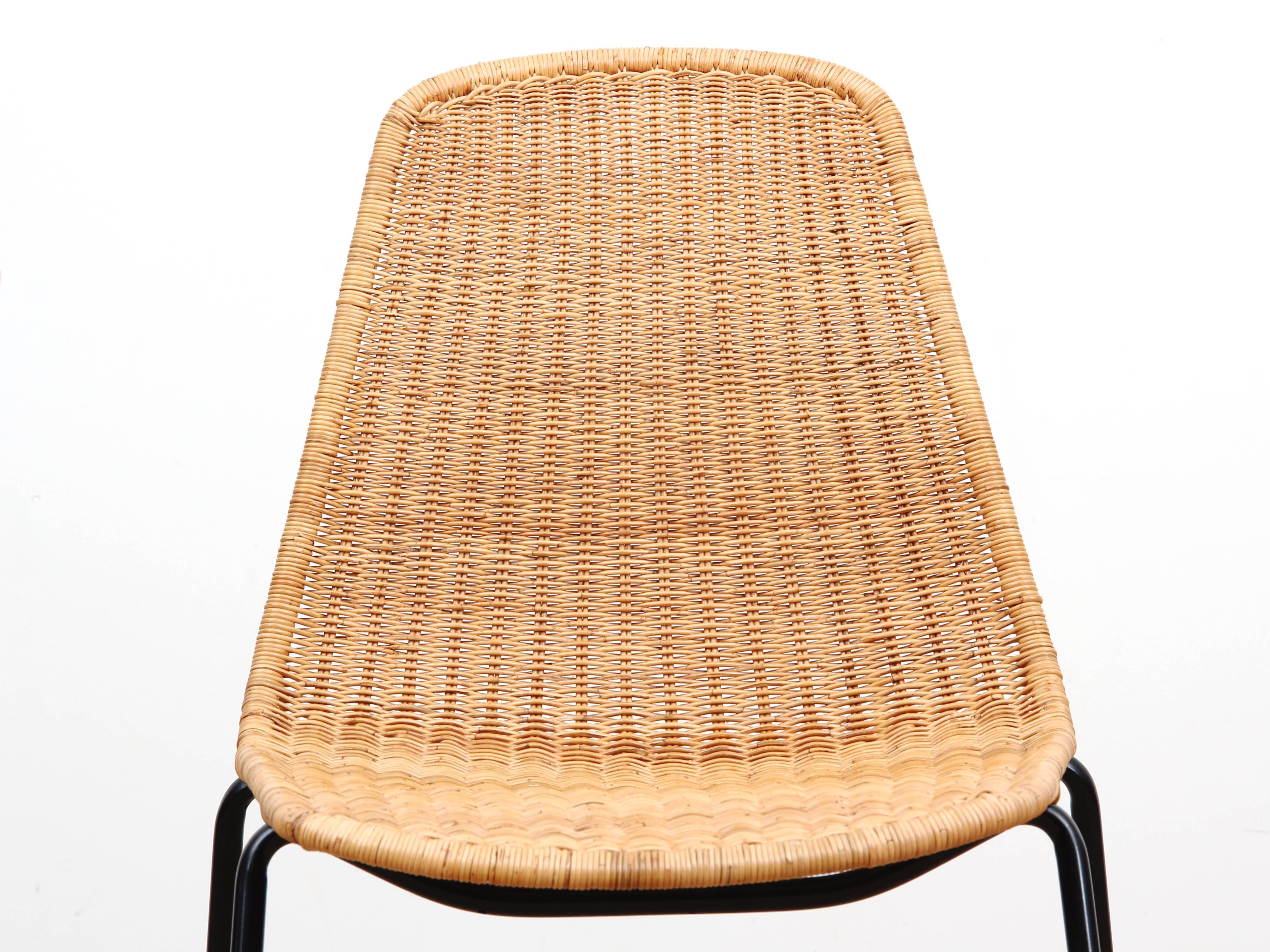 Steel Basket Chair, New Edition For Sale