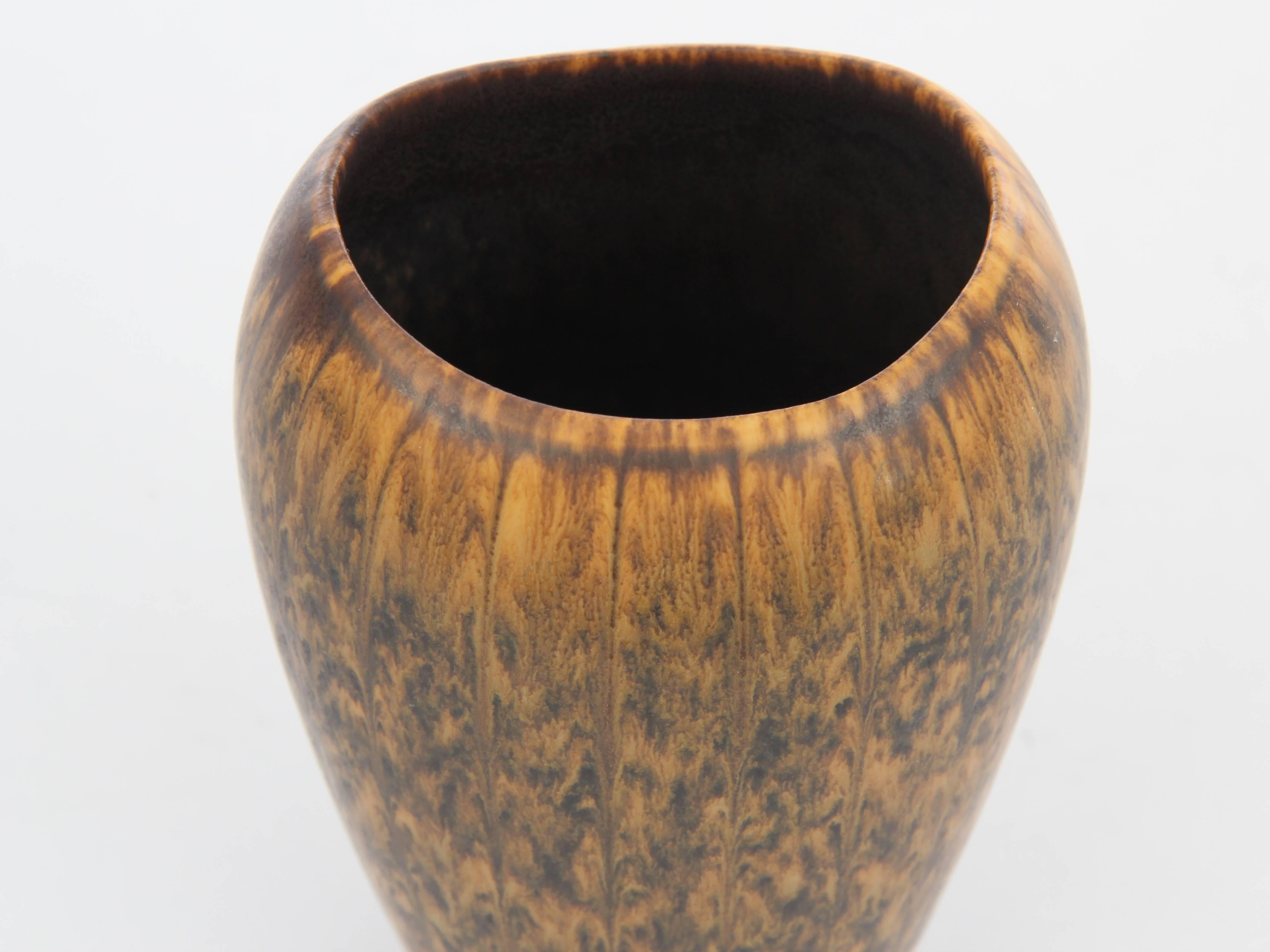 Ceramic Rorstrand Vase Modèle AXZ by Gunnar Nylund