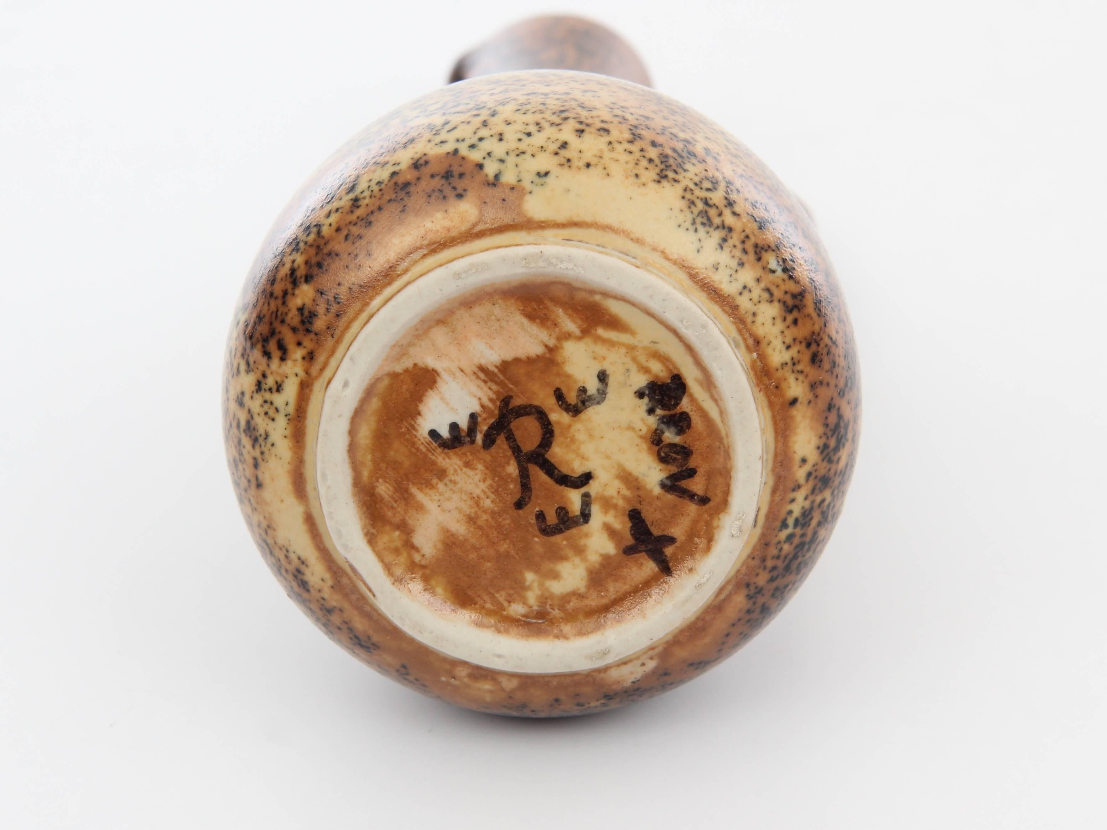 Mid-20th Century Rorstrand Ever Glaze Firing Vase, Test Piece by Carl Harry Stalhane For Sale