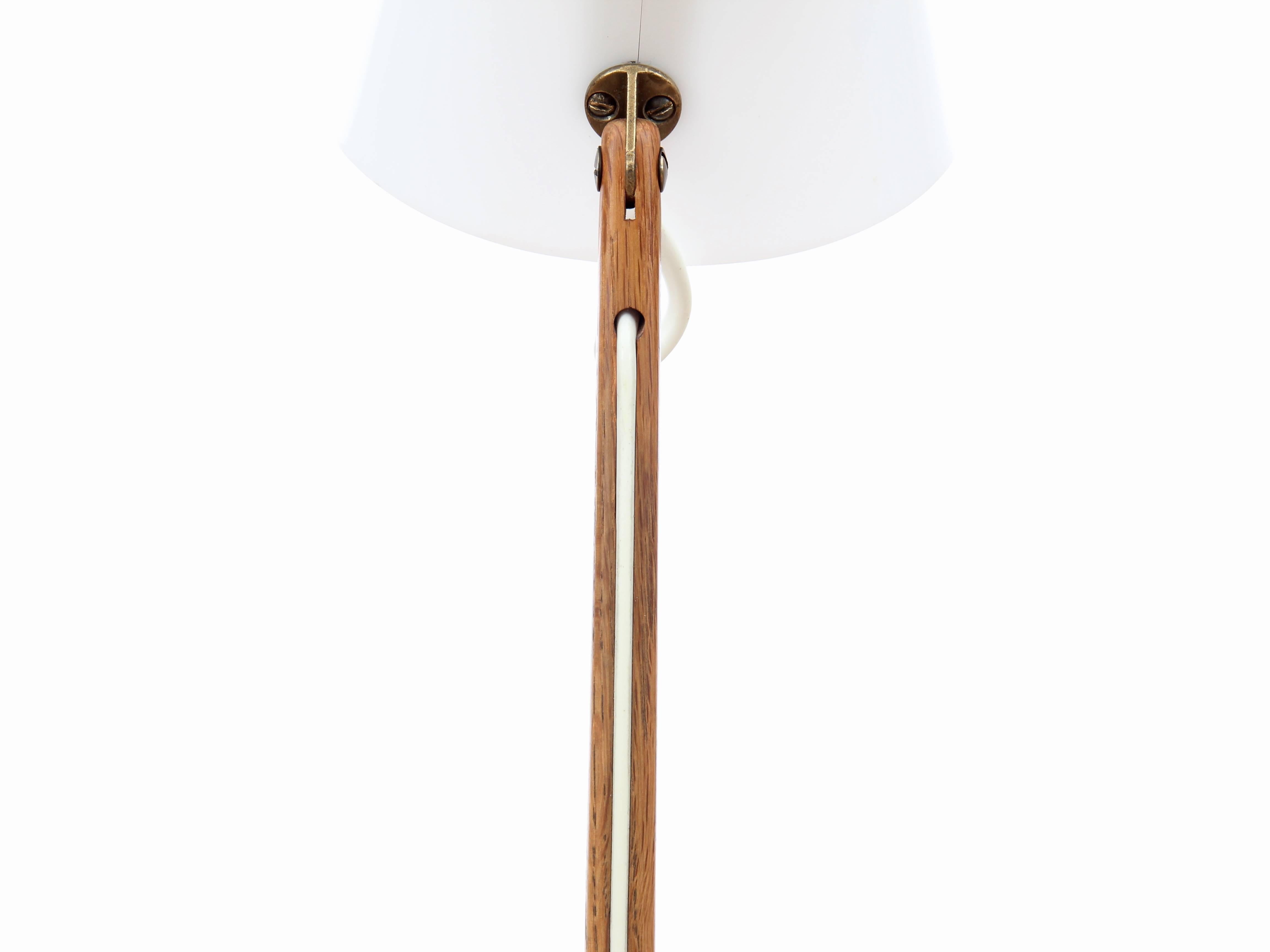 Acrylic Mid-Century Modern Small Floor Lamp by Uno & Osten Kristiansson for Luxus