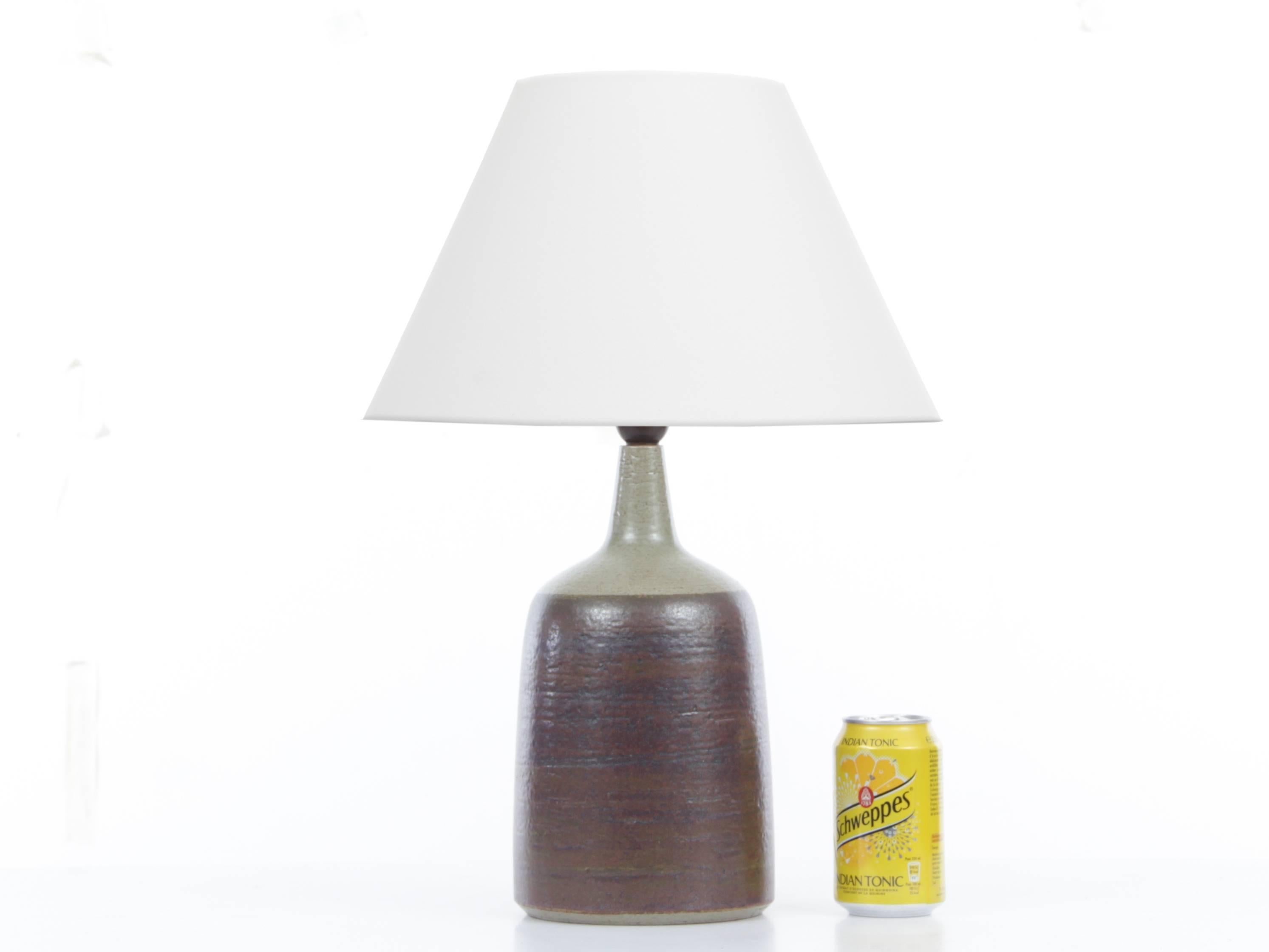 Ceramic Mid-Century Modern Scandinavian Large Table Lamp by Peter Linnemann-Schmidt For Sale