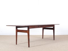 Mid-Century Modern Scandinavian Coffee Table in Rio Rosewood