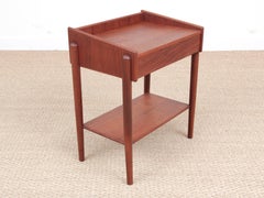 Mid-Century Modern Scandinavian Bedside Teak Table by Børge Mogensen, Model 148