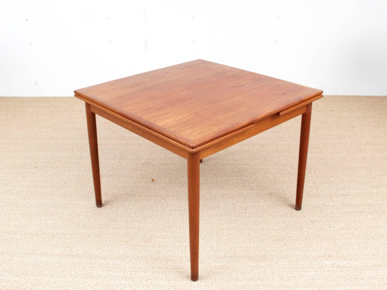 MidCentury Modern Scandinavian Square Dining Table at 1stDibs mid