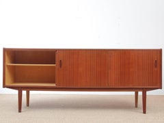 Mid-Century Modern Scandinavian Sideboard in Teak by Nils Jonsson, Model "Trio"