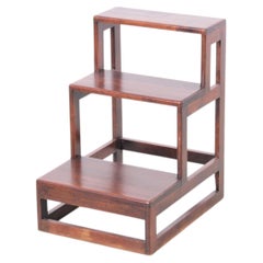 Mid century modern bookshelve Stepstool.