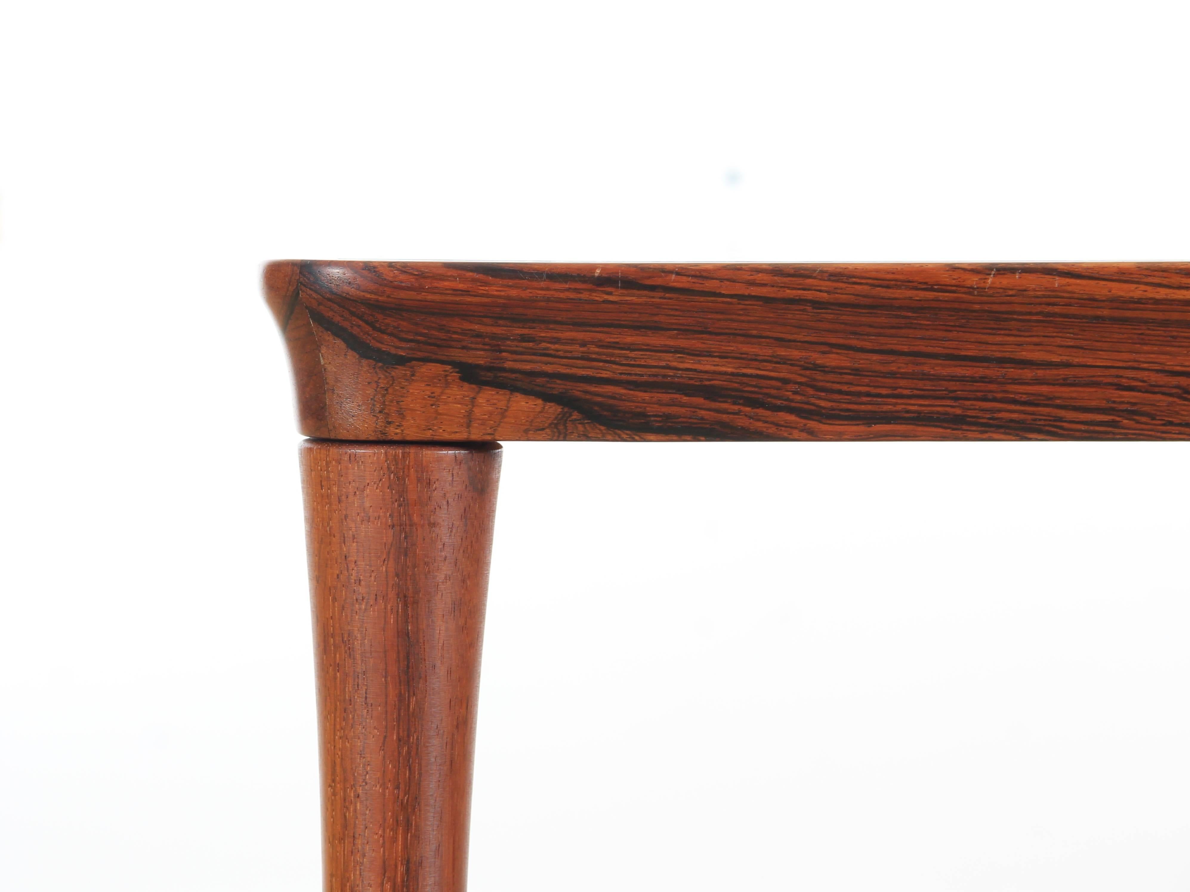 Table basse moderne du milieu du siècle dernier en bois de rose, modèle Colorado de Folke Ohlsson en vente 1