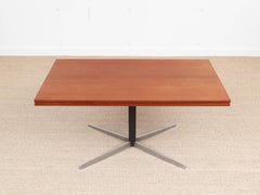 Mid-Century Modern Adjustable Coffee or Dining Table in Teak by Wilhelm Renz