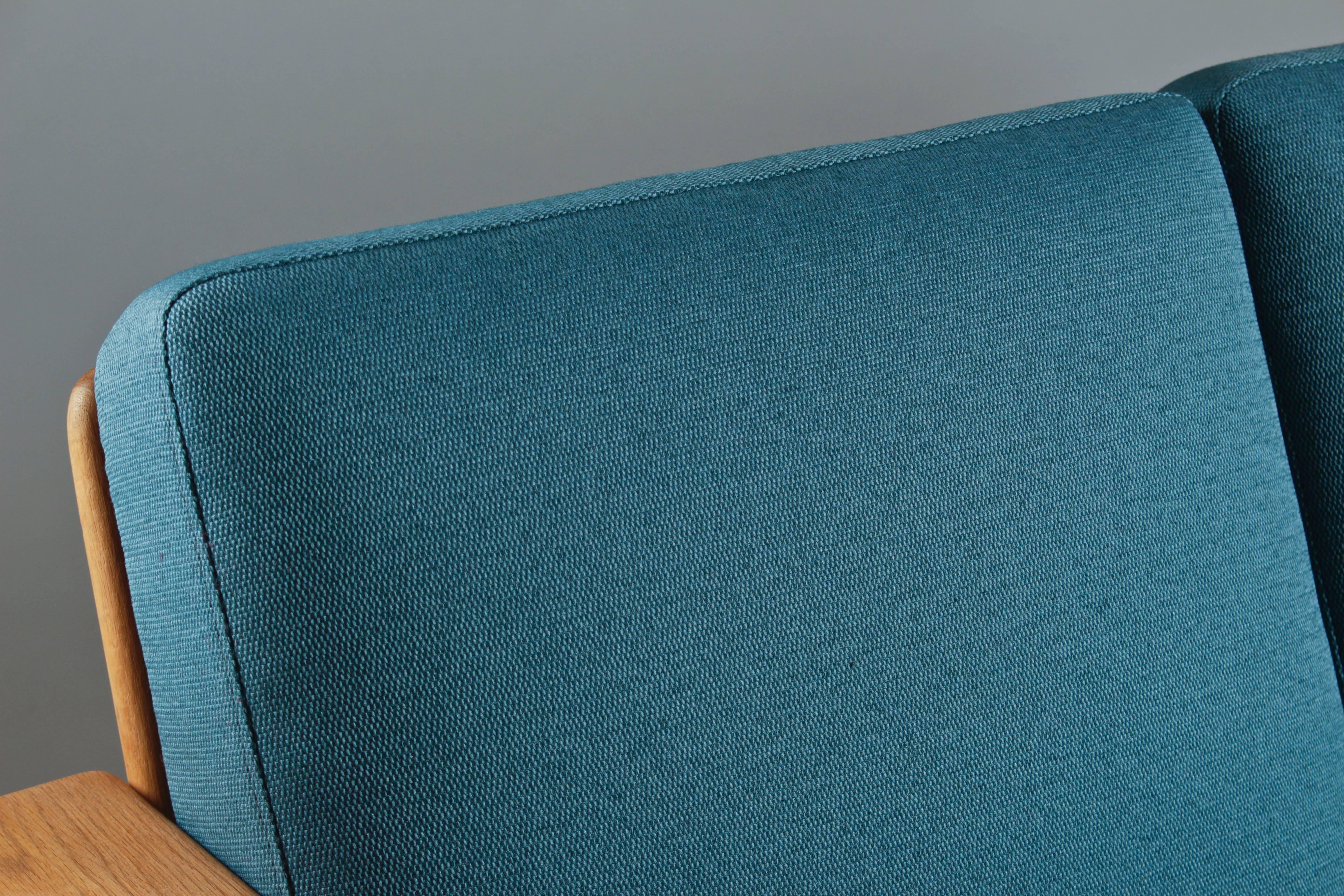 Leather Three-Seater Sofa by Svante Skogh for Seffle Möbelfabrik