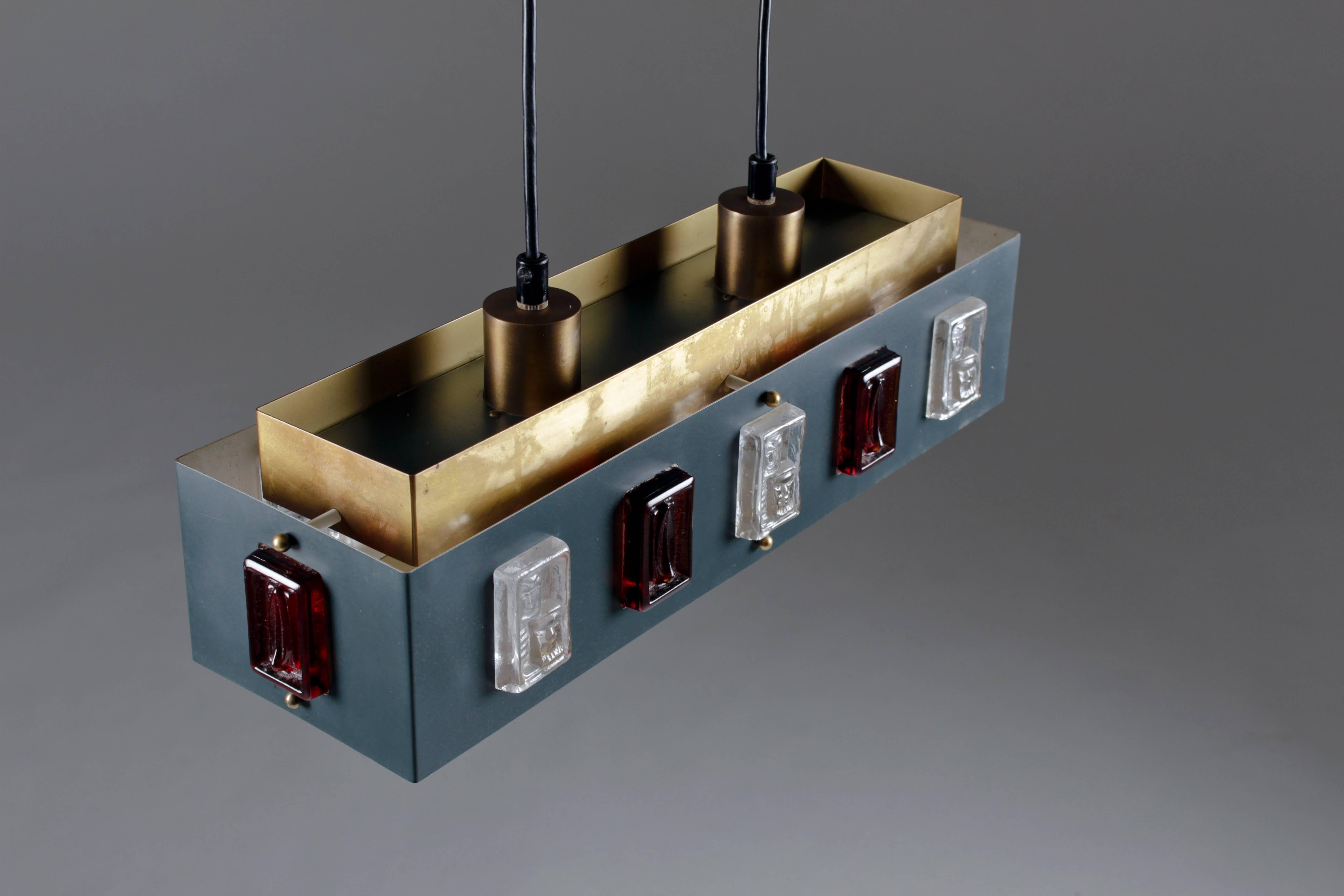 Swedish Ceiling Light by Einar Bäckström and Erik Höglund 1