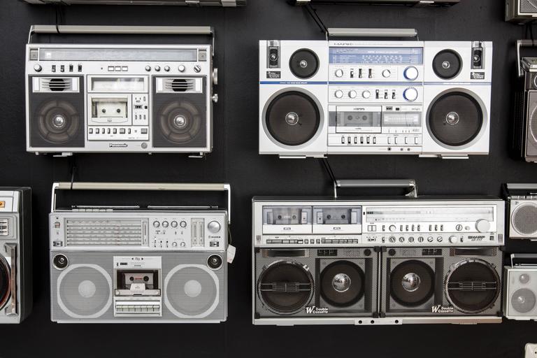 Unique Vintage Boombox Collection from the 1980s For Sale 2