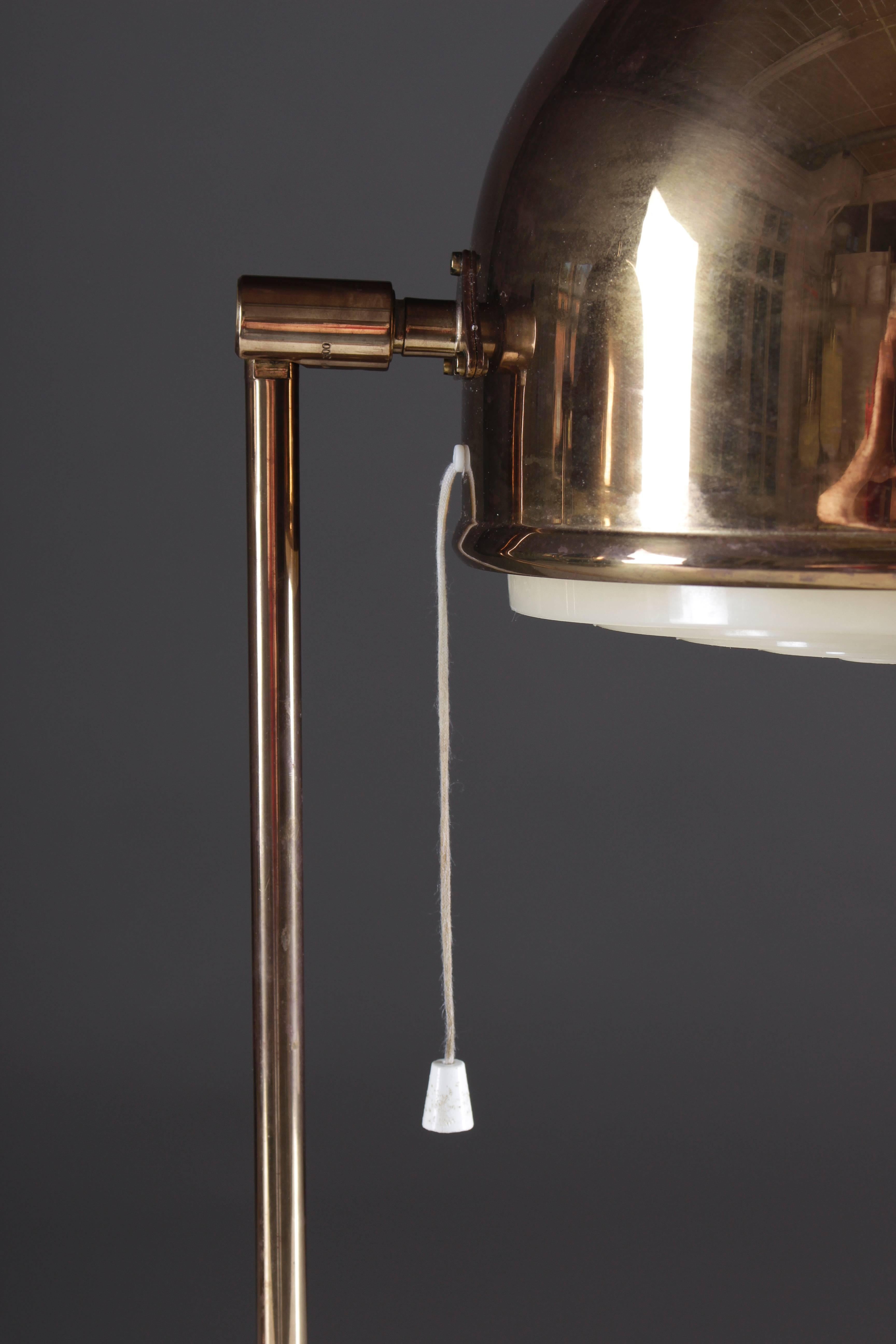 Swedish Table Lamps in Brass by Bergboms, Sweden