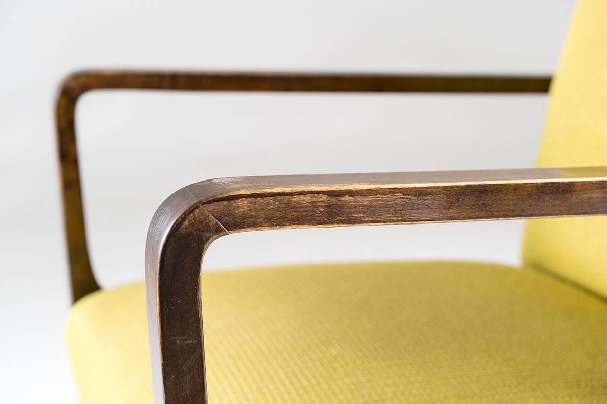 Birch Swedish Art Deco Lounge Chairs