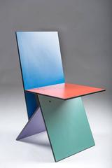 Conjunto de cuatro sillas "Vilbert" de Verner Panton