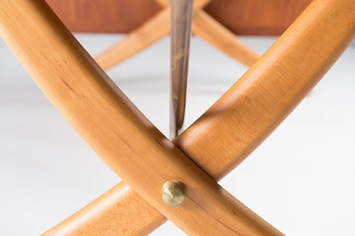 Midcentury Hans Wegner Drop-Leaf Table AT-304 1