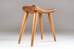 Schwedischer Hocker aus Kiefernholz von Torsten Claeson, 1930er Jahre