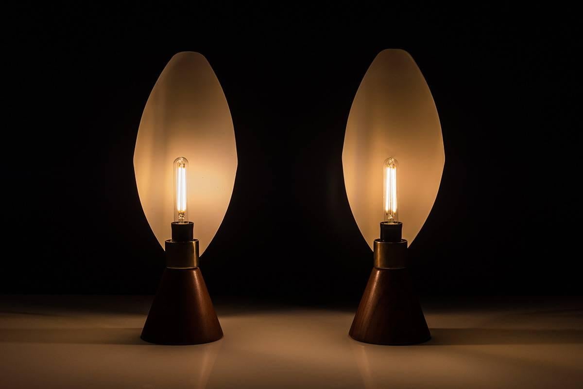 Lámparas de mesa modernas de mediados de siglo de Svend Aage Holm Sørensen para ASEA Sueco en venta